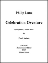 Celebration Overture Concert Band sheet music cover